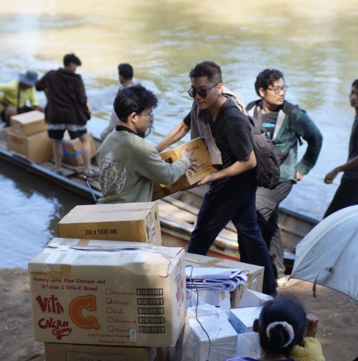 Humanitarian aid distribution
