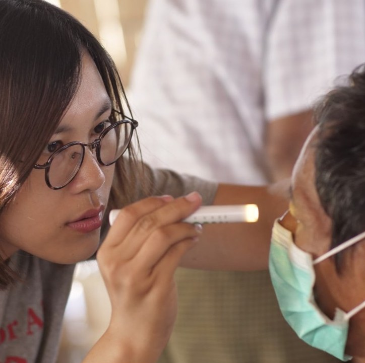Free vision screening event