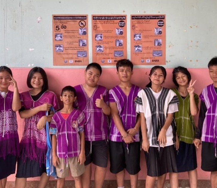 Mosquito nets distributed for dengue prevention